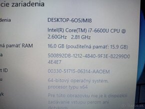 predám 12" HP elitebook 820 g3/Intel core i7 /16gb ram / ssd - 7