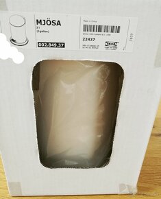 Ikea MJÖSA kôš na odpad s pedálom, biela (3L) - 7