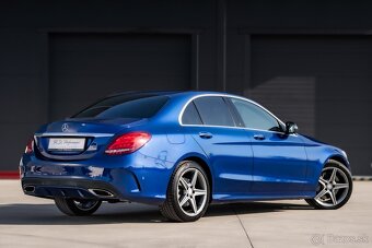 Mercedes-Benz C 400 4 Matic AMG Line / Diamond Blue - 7