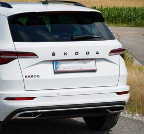 Škoda Karoq spojler difuzor zadneho naraznika 57A - 7