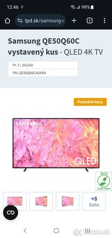 TV Samsung QE50Q60C  4k 125cm - 7