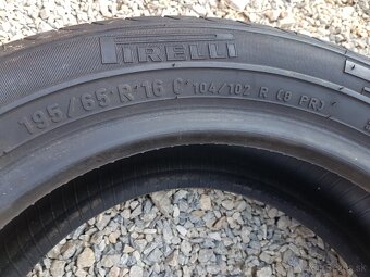 195/65 r16c letné pneumatiky 2ks Pirelli - 7