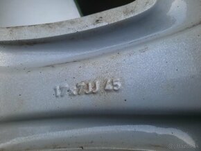 Orig.hlinikove disky Nissan- 7Jx17–ET-45-5x114,3 - 7