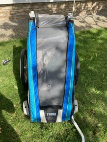 Thule Chariot CX 1 Blue Disc + Ski set - 7