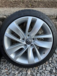 Predám aludisky 5x115 8x18 Originál Opel + zimné pneumatiky - 7