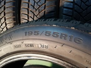 195/55 r16 zimné pneumatiky DUNLOP Winter Sport 5 7mm - 7