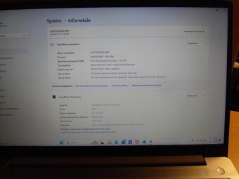 Notebook Lenovo IdeaPad 3 Slim- 8/128 GB - 7