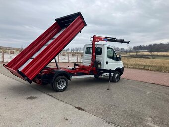 Iveco daily 35C15 3 stranný sklapač s hydraulickou rukou 2t - 7