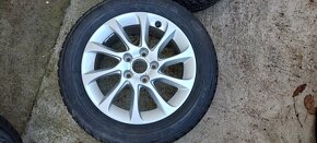 Alu Audi 5x112 a zimné Bridgestone Blizzak 205/55 R16 - 7