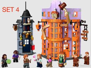 Harry Potter stavebnice 1 + figúrky - typ lego - 7