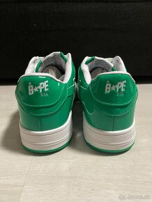 Bape Bapesta Zeleno Biele Na Predaj - 7