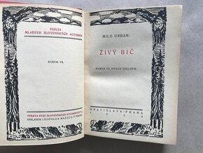 Milo Urban Živý bič, Baudelaire Kvety zla, Reisel, Haľamová - 7