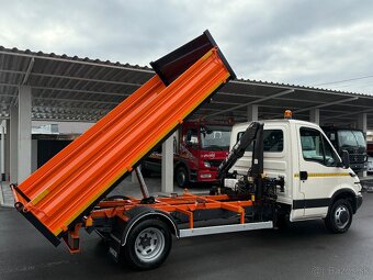 IVECO DAILY TROJSTRANNÝ SKLÁPAČ + HYDRAULICKÁ RUKA do 3,5t - 7