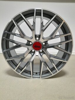 Alu disky R19 5x112 Et45 8,5J MAM RS4 Seat Audi Vw Škoda - 7