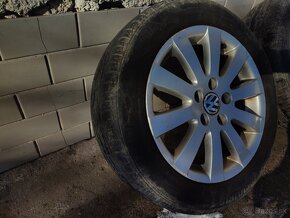 VW ALU disky s pneu 5x112R16 - 7