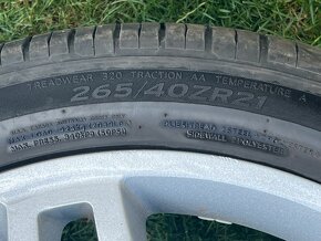 Predám Mercedes AMG Disky R21 + letné pneu 265/40 R21 - 7