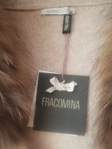 FRACOMINA - nádherný, kvalitný extra hrubý sveter/kardigán - 7