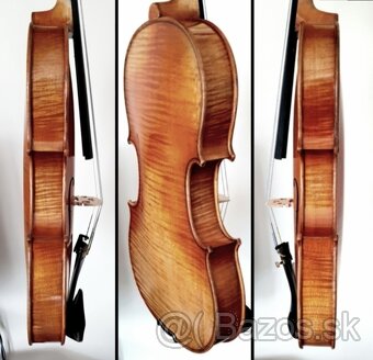 husle 4/4 model Stradivari ( gold-orange oil) - 7