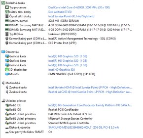 Notebooky DELL Latitude E7470 - 7