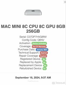 Mac Mini M1 2020 - 7