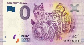 0 euro bankovka / 0 € souvenir - 2019,2018 - 7