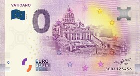 0 euro souvenir bankovky - 7