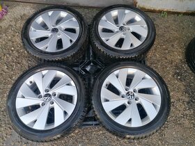 Alu sada=5x112=orig.VOLKSWAGEN GOLF=s pneu=205/50 R17 - 7