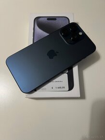 iPhone 15 Pro Max 256 GB Blue Titanium - 7