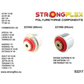 Strongflex - sada ramien zadnej napravy VAG - 7