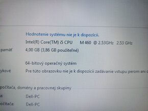 predám Dell latitude e6510 / Intel core i5 / 4gb ram - 7