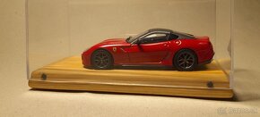 1/43 Ferrari 599 GTO red Hot Wheels Elite /Mattel - 7