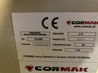 Fréza Cormak SH 30S (400 V) - 7