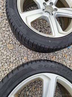 5x112 R20 + 255/45 R20 M+S zimné sada orig. AUDI - 7