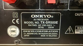 Receiver 5.1 ONKYO TX-SR500E - 7