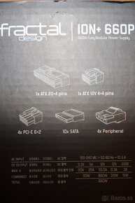 Zdroj Fractal design Full Modular ION+ 660P - 7