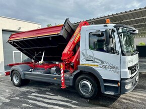 MERCEDES-BENZ ATEGO 1224 SKLÁPAČ S3 HYDRAULICKÁ RUKA KIPPER - 7