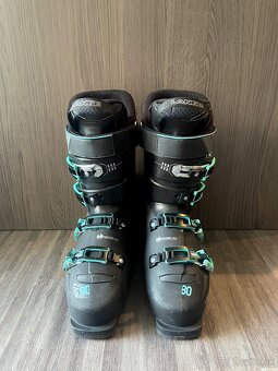 Dámske lyžiarky Lange XC 80 W Black/Mint - 7