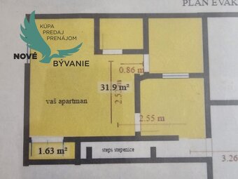 Apartmán len 300m od mora v Chorvátsku - 7