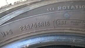 4 ks ZIMNÉ 255/50 R19 107V XL RSC MICHELIN 6-7mm LEN 45€/kus - 7