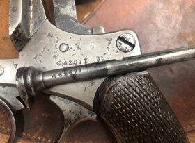 Historicky revolver   Chamelot-Delvigne  1873 - 7