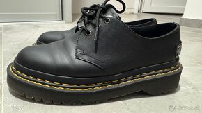 Dr. Martens 1461 Bex Unisex čierne šnurovačky, poltopánky - 7