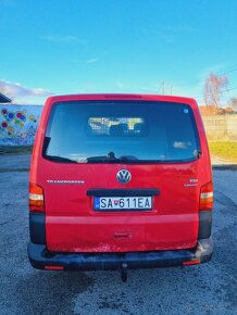 VW transporter T5 2,5tdi 4x4 dlhá verzia 6miest - 7