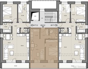 Na predaj 2 izbový byt s balkónom, č. IIB_5E, v novostavbe,  - 7