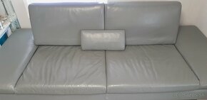 Dvojdielny kožený gaučový set kožená sedacia suprava - 7