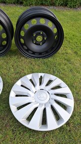 Predám ako nové disky Octavia 3 originál 5x112 R16 + kryty - 7