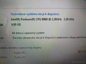 15,6" Fujitsu Lifebook / 120gb ssd / 4gb ram / Windows 7 - 7