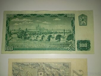 BANKOVKY 25 A 100 KČS 1961, VZÁCNĚJŠÍ SÉRIE - 7