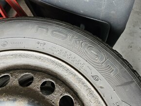 Plechové disky 5x110 + zimné pneu 195/65r15 - 7