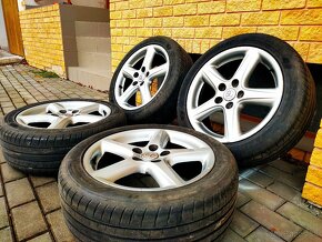 Kolesa 5x114,3 R17 s letními pneu 225/45 R17 se vzorkem 7mm - 7