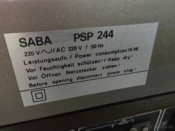 SABA PSP244 vintage gramo direct drive - 7